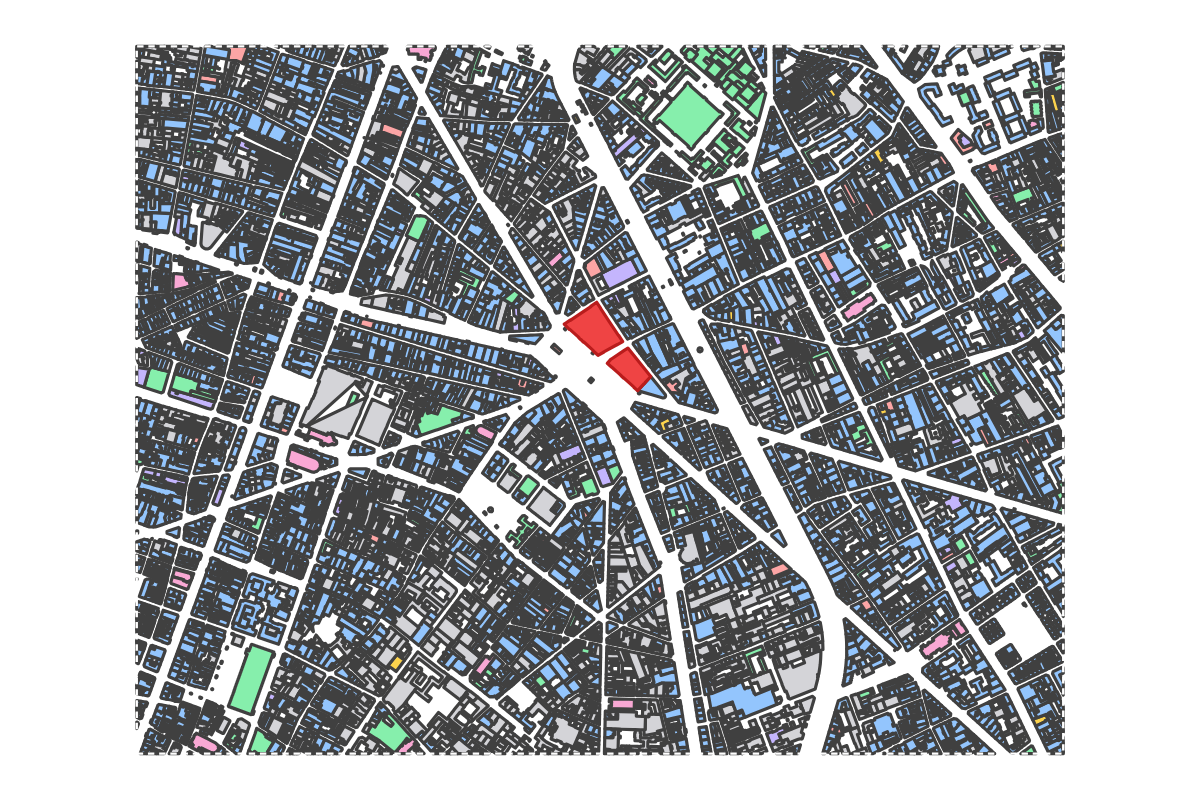 Program breakdown map