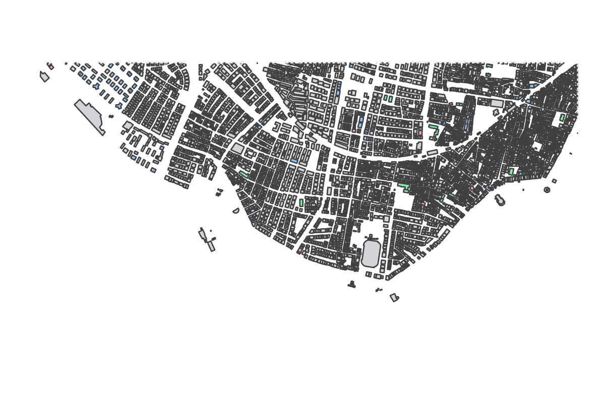 Program breakdown map