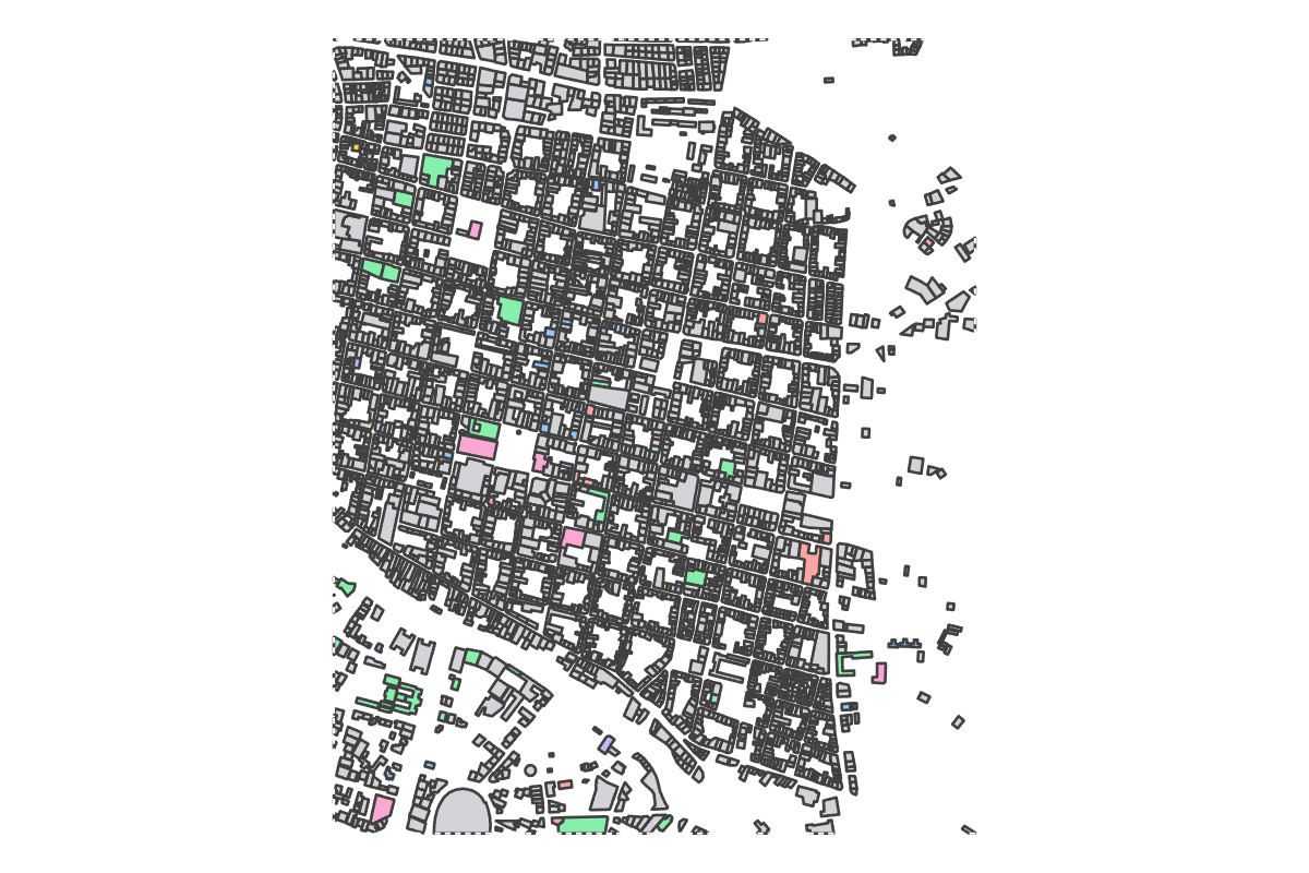 Program breakdown map