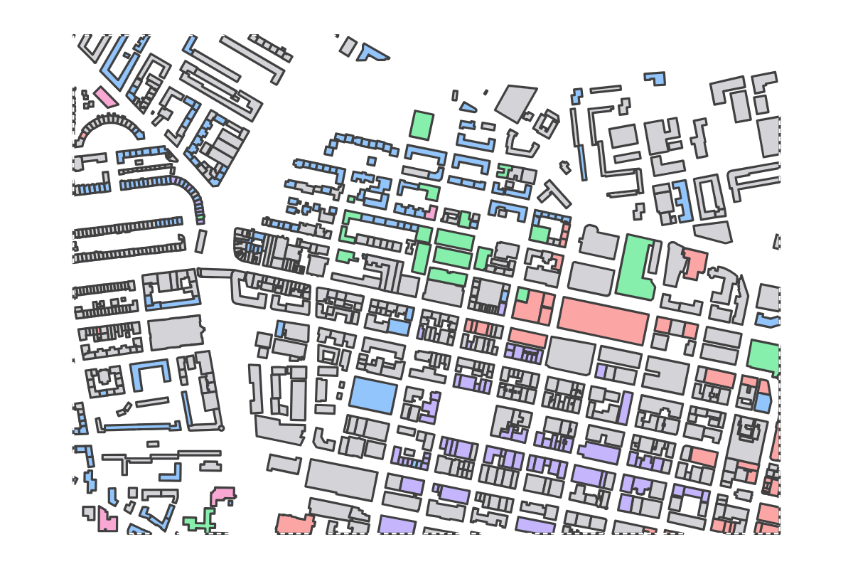 Program breakdown map