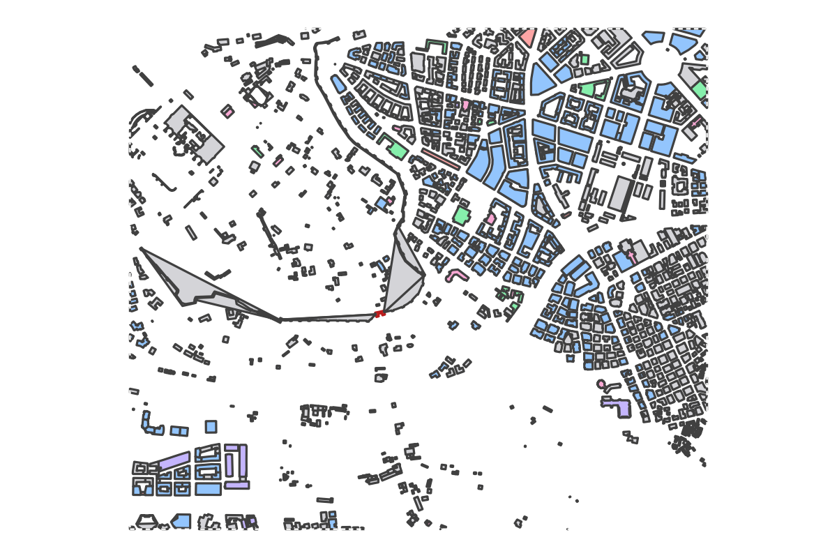Program breakdown map