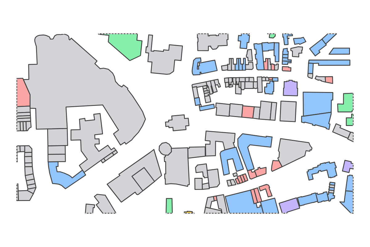 Program breakdown map