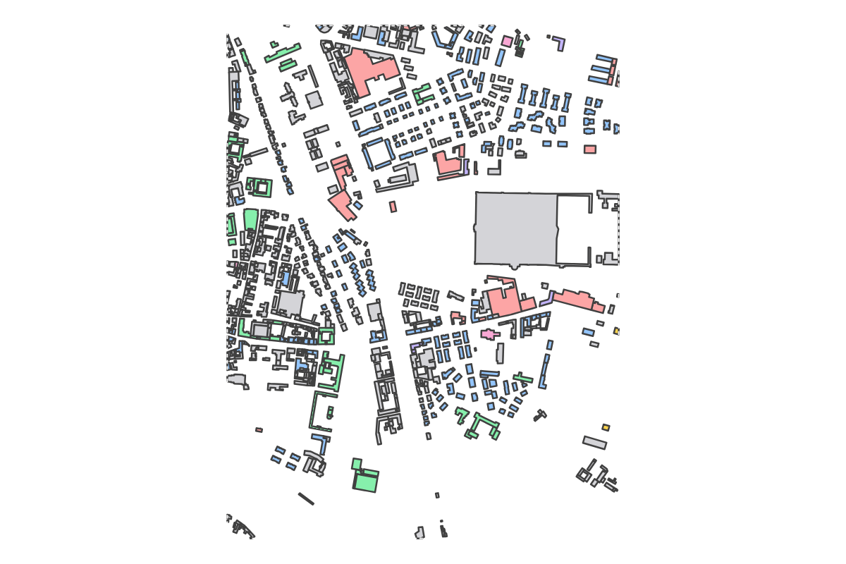 Program breakdown map