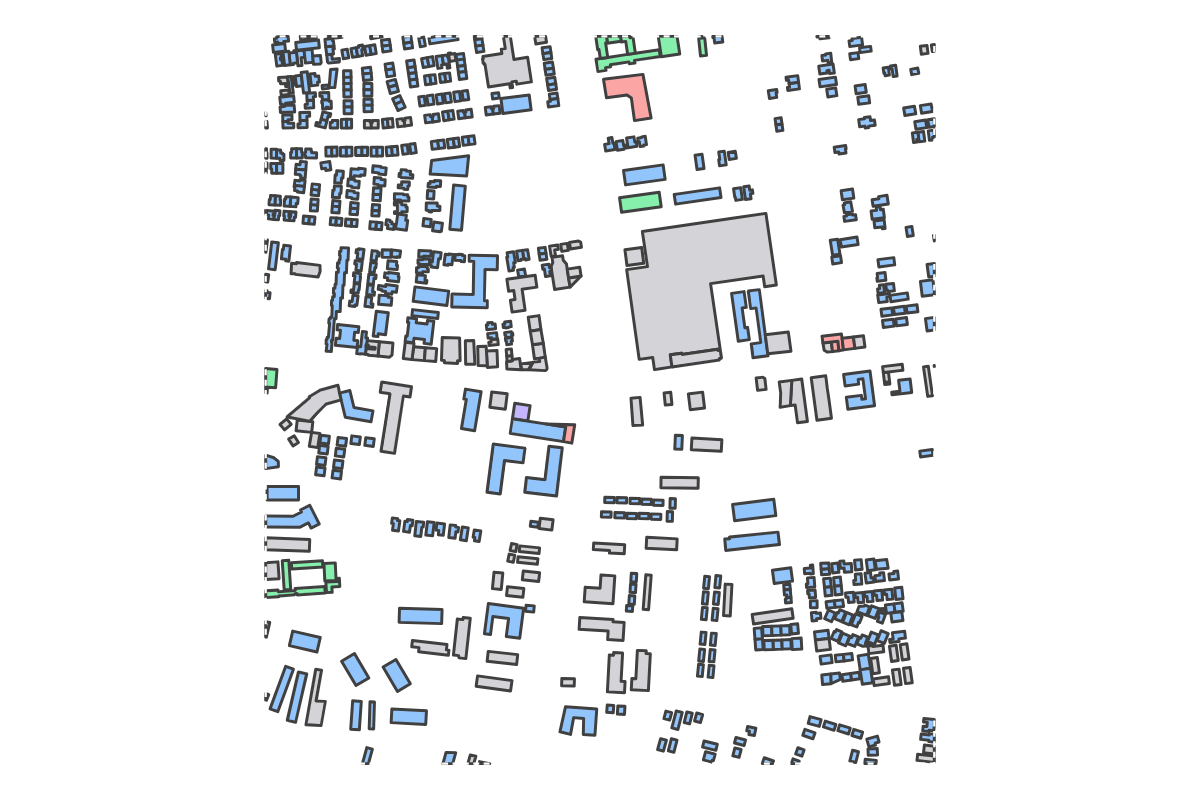 Program breakdown map