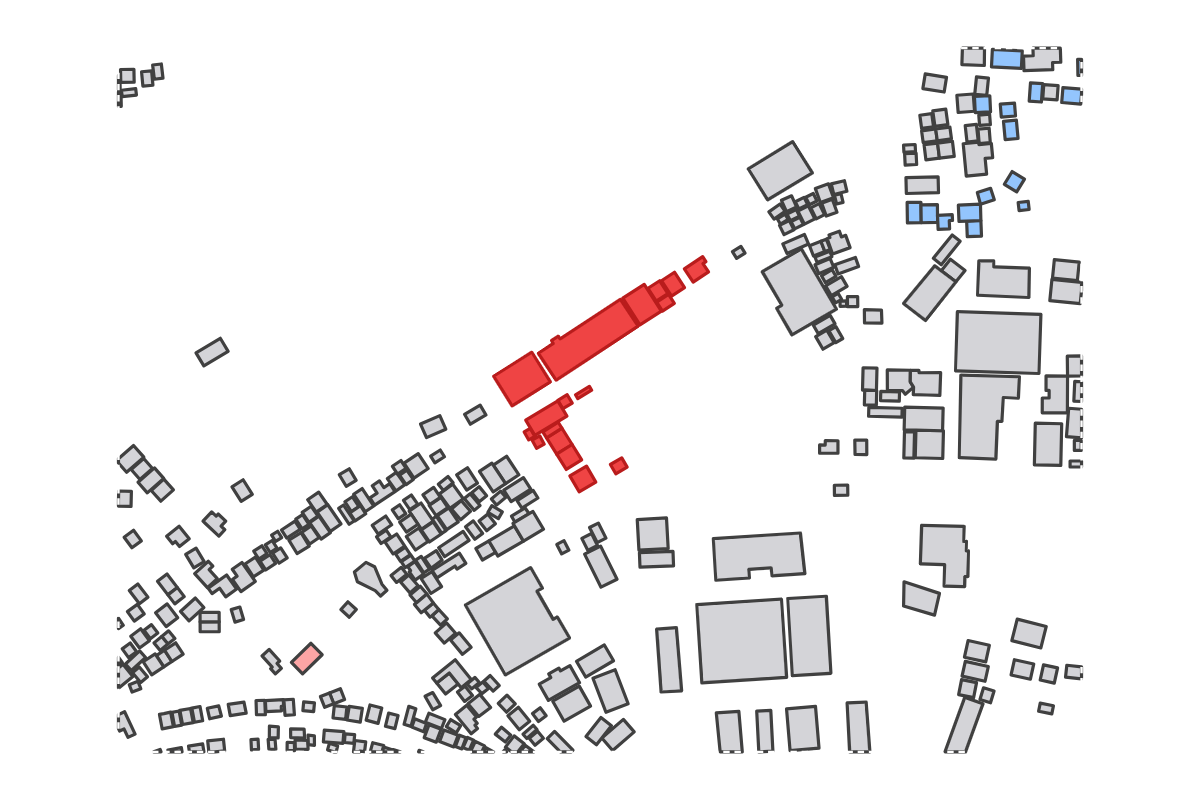 Program breakdown map