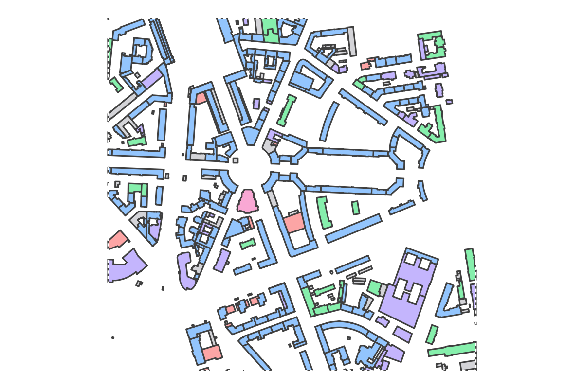 Program breakdown map