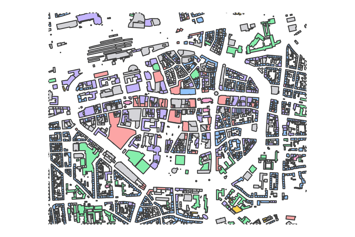Program breakdown map