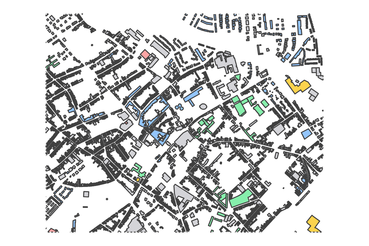Program breakdown map