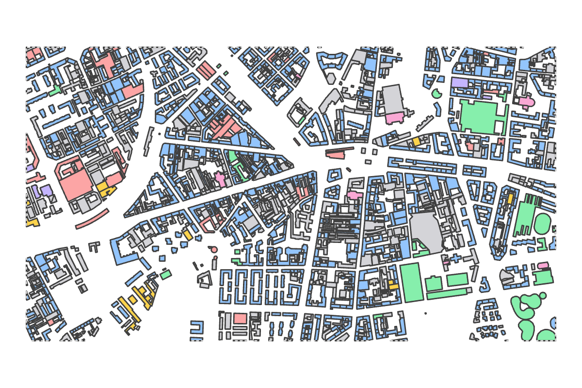 Program breakdown map