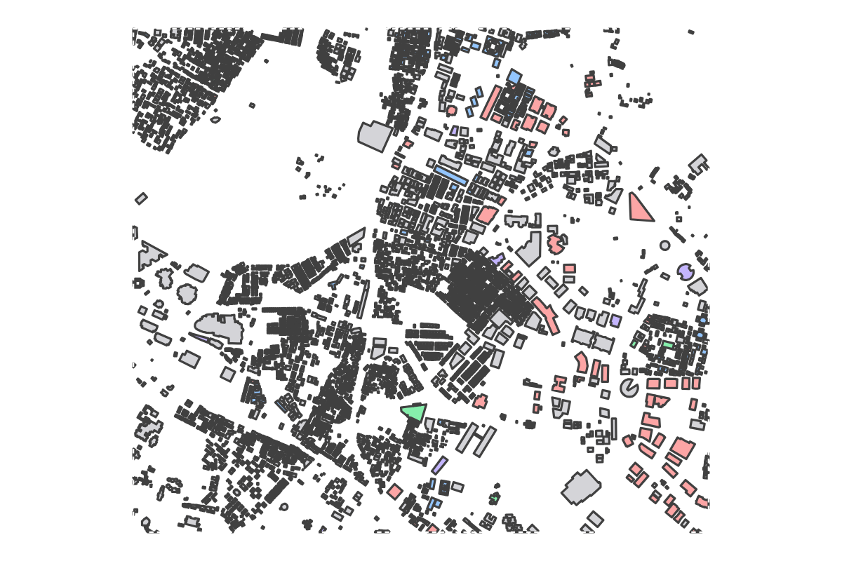 Program breakdown map
