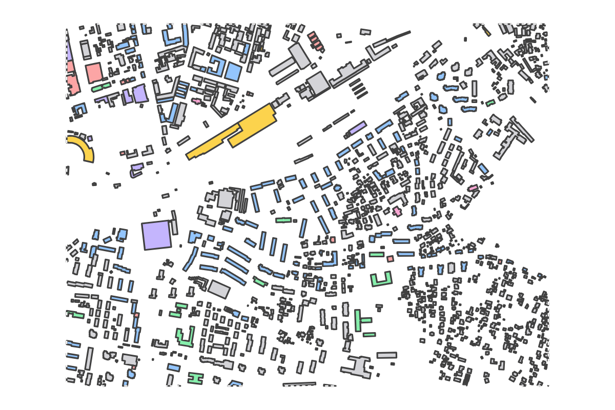 Program breakdown map