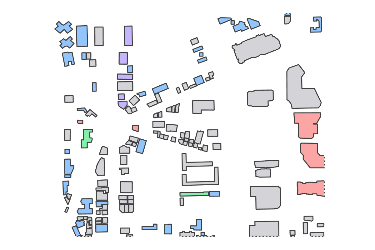 Program breakdown map
