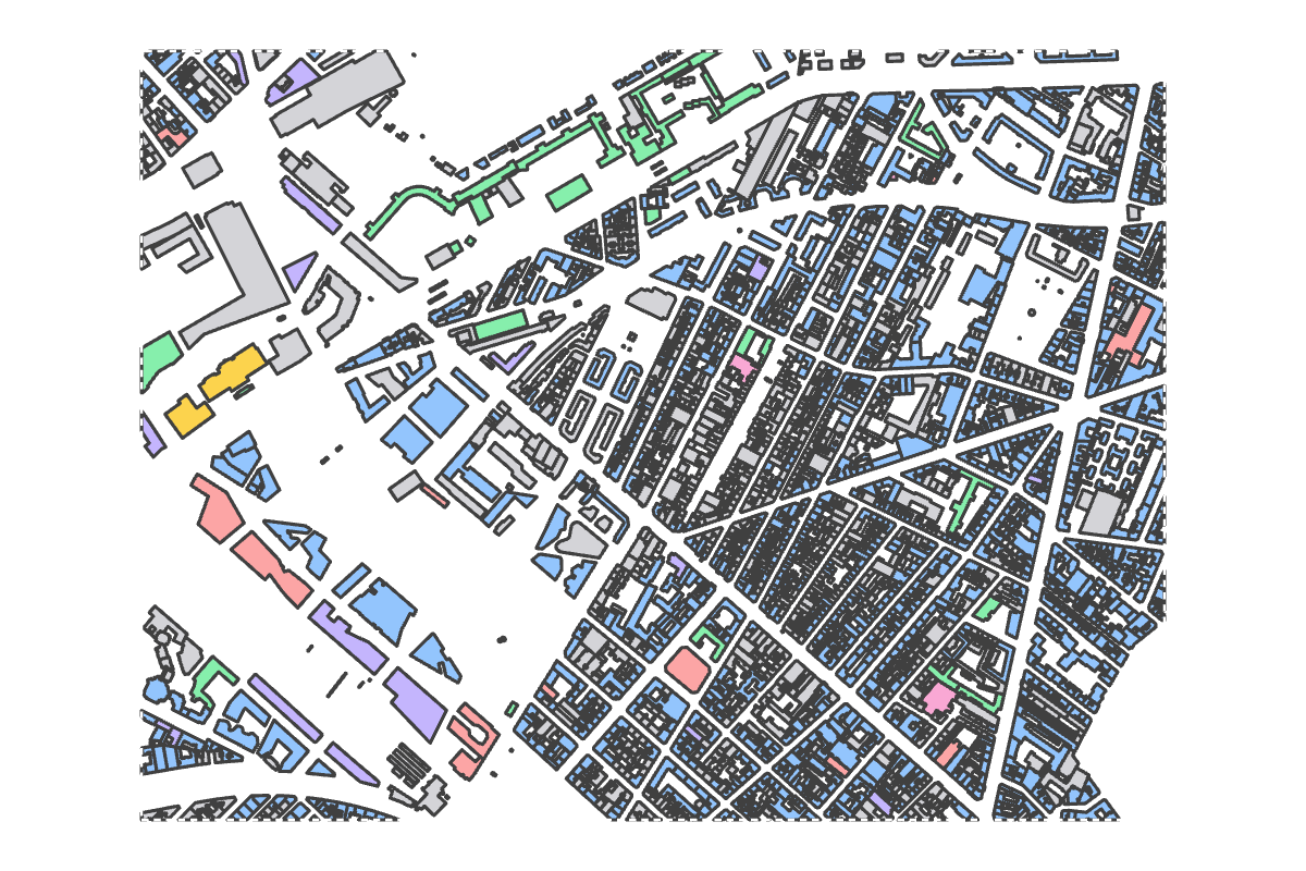 Program breakdown map