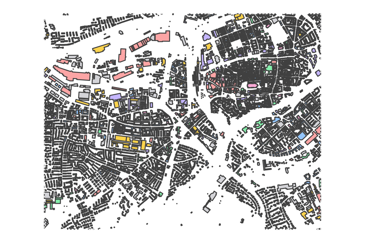 Program breakdown map