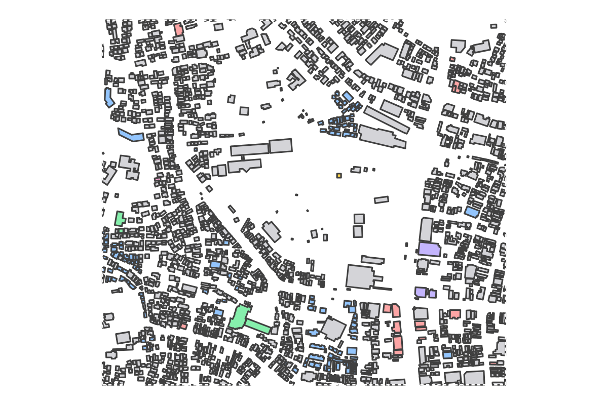 Program breakdown map