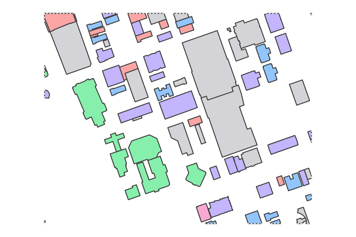 Program breakdown map
