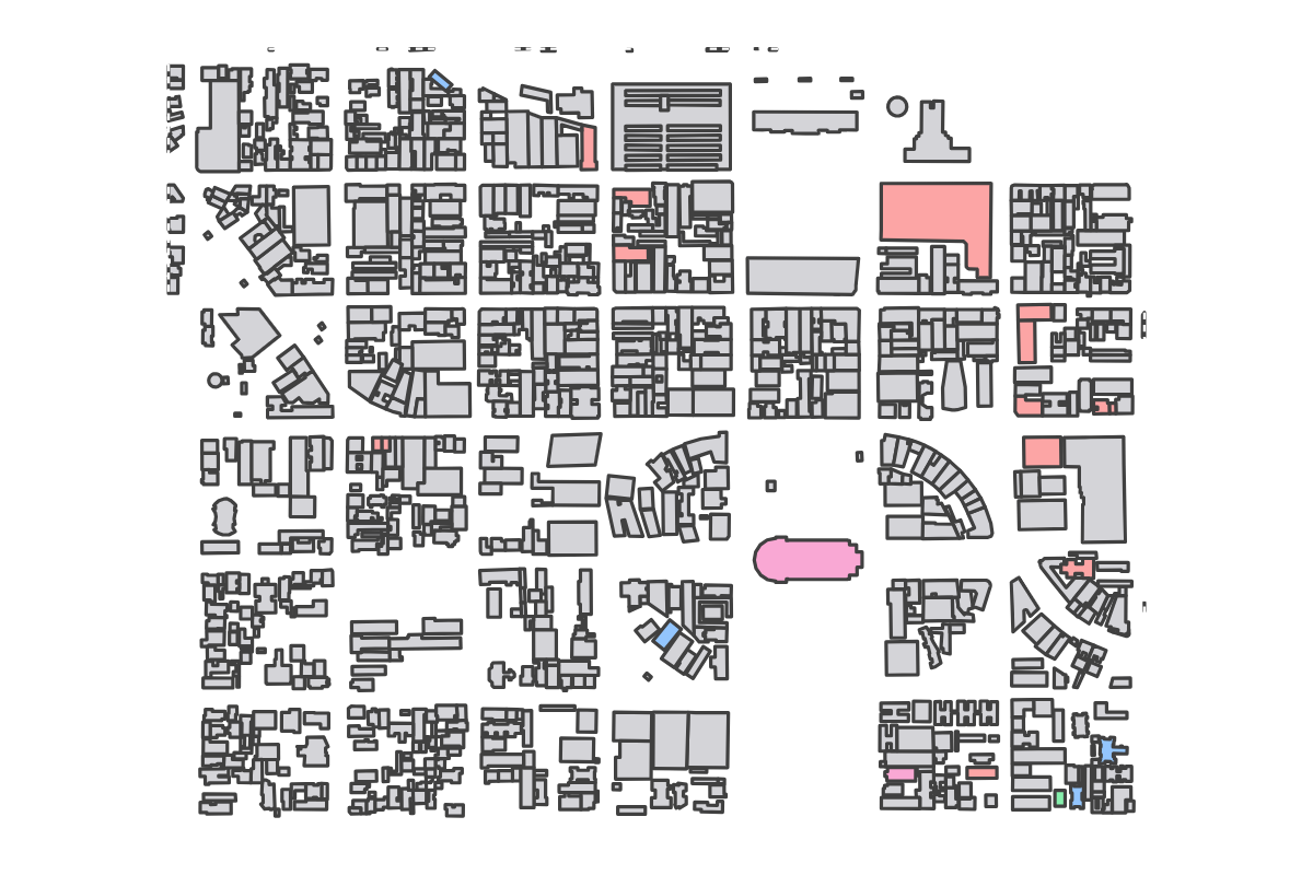 Program breakdown map
