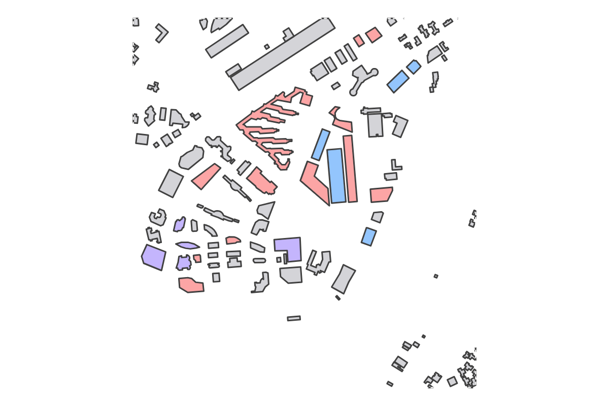 Program breakdown map