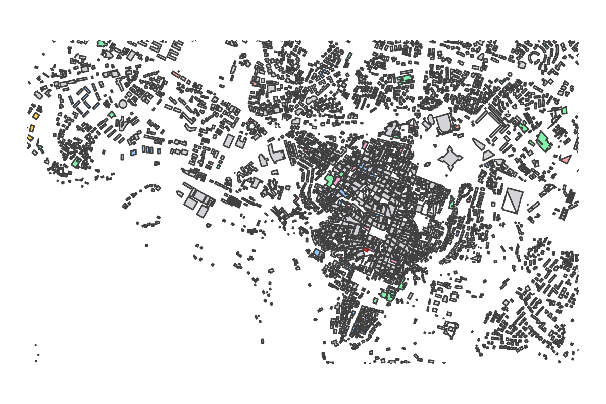 Program breakdown map
