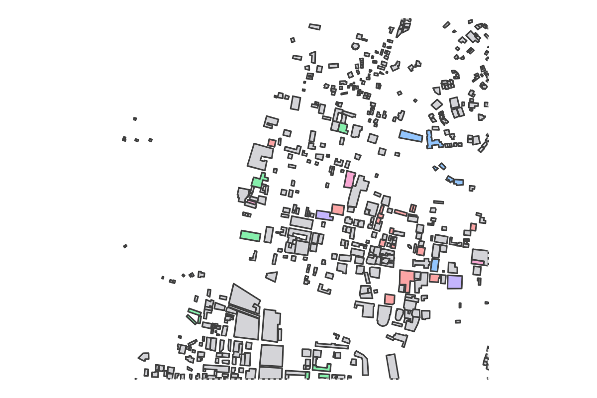 Program breakdown map