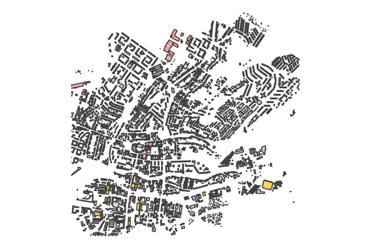 Program breakdown map