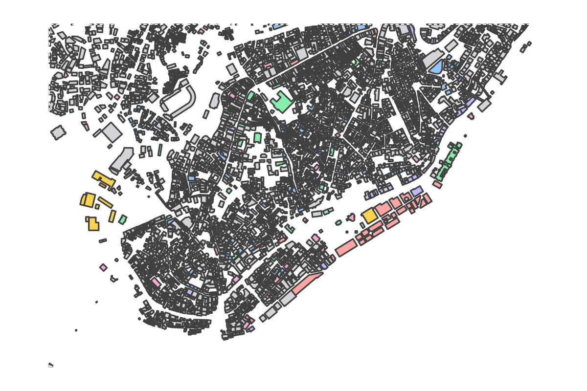 Program breakdown map