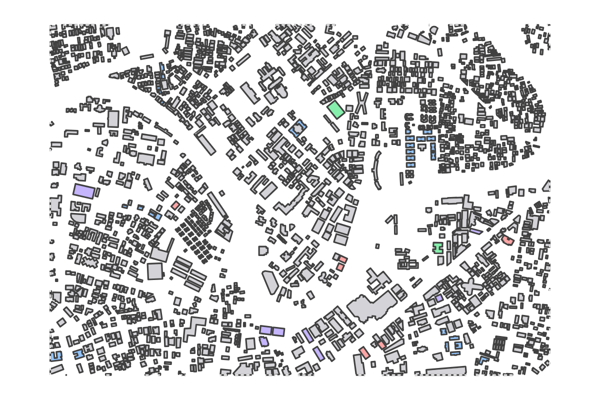 Program breakdown map