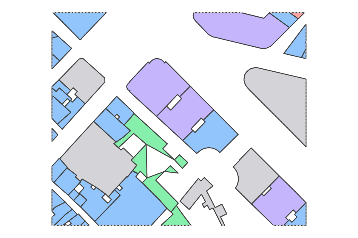 Program breakdown map