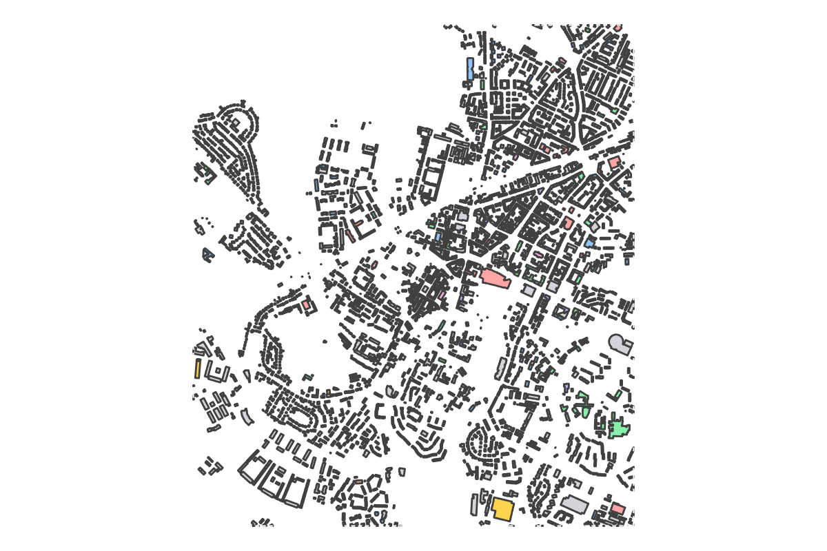 Program breakdown map