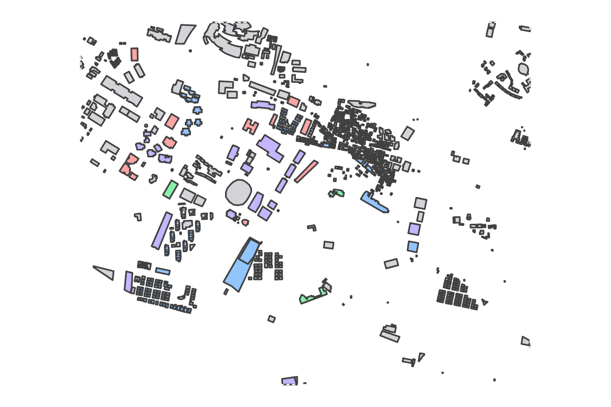Program breakdown map