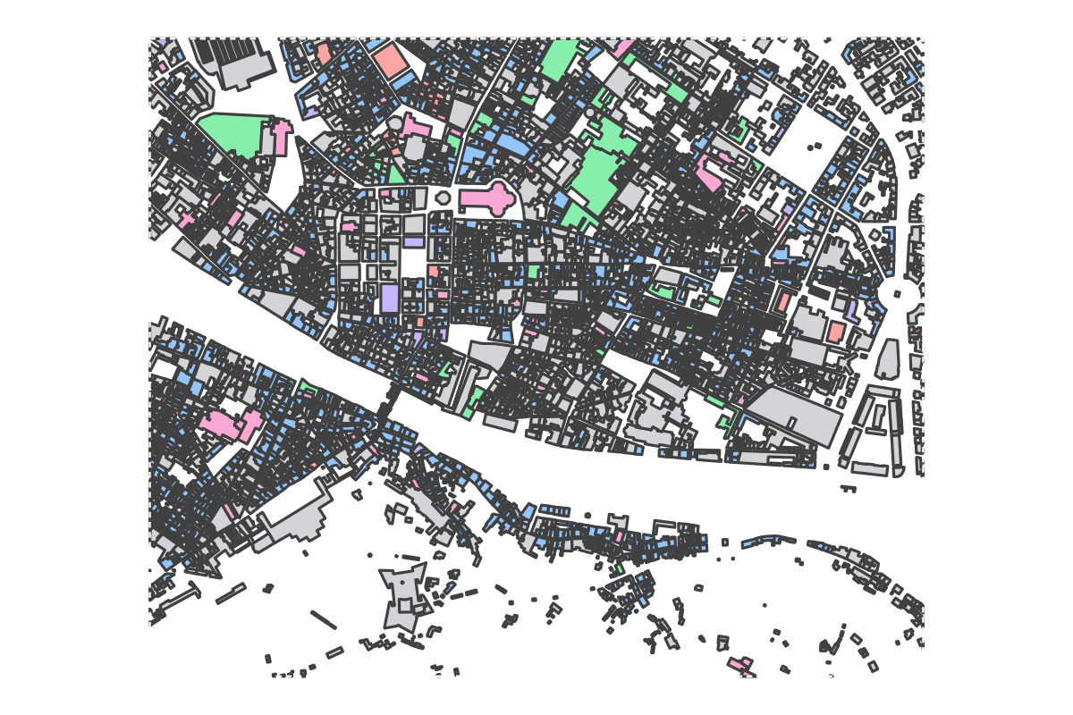 Program breakdown map