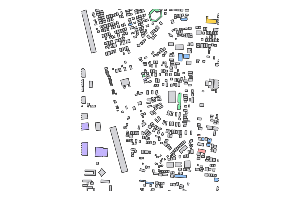 Program breakdown map