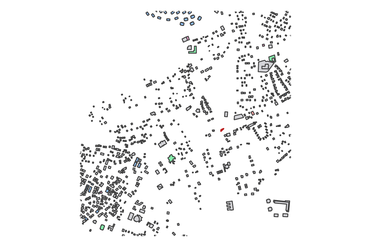 Program breakdown map