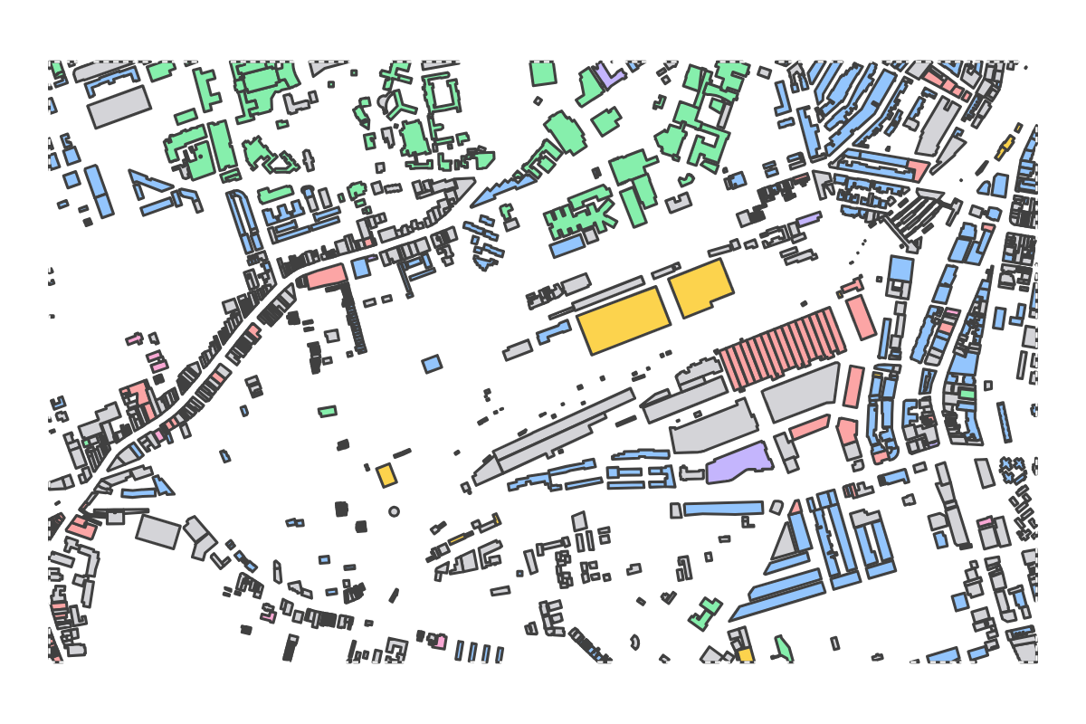 Program breakdown map