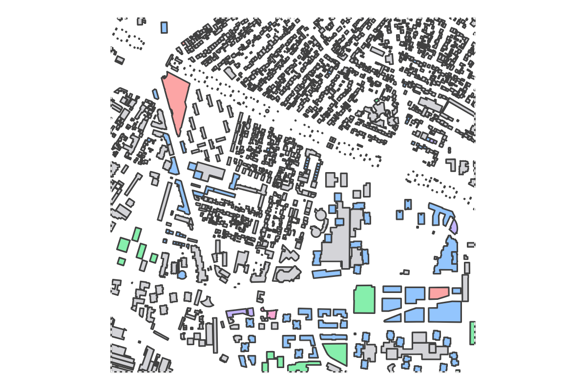 Program breakdown map