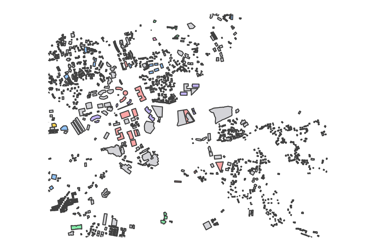 Program breakdown map