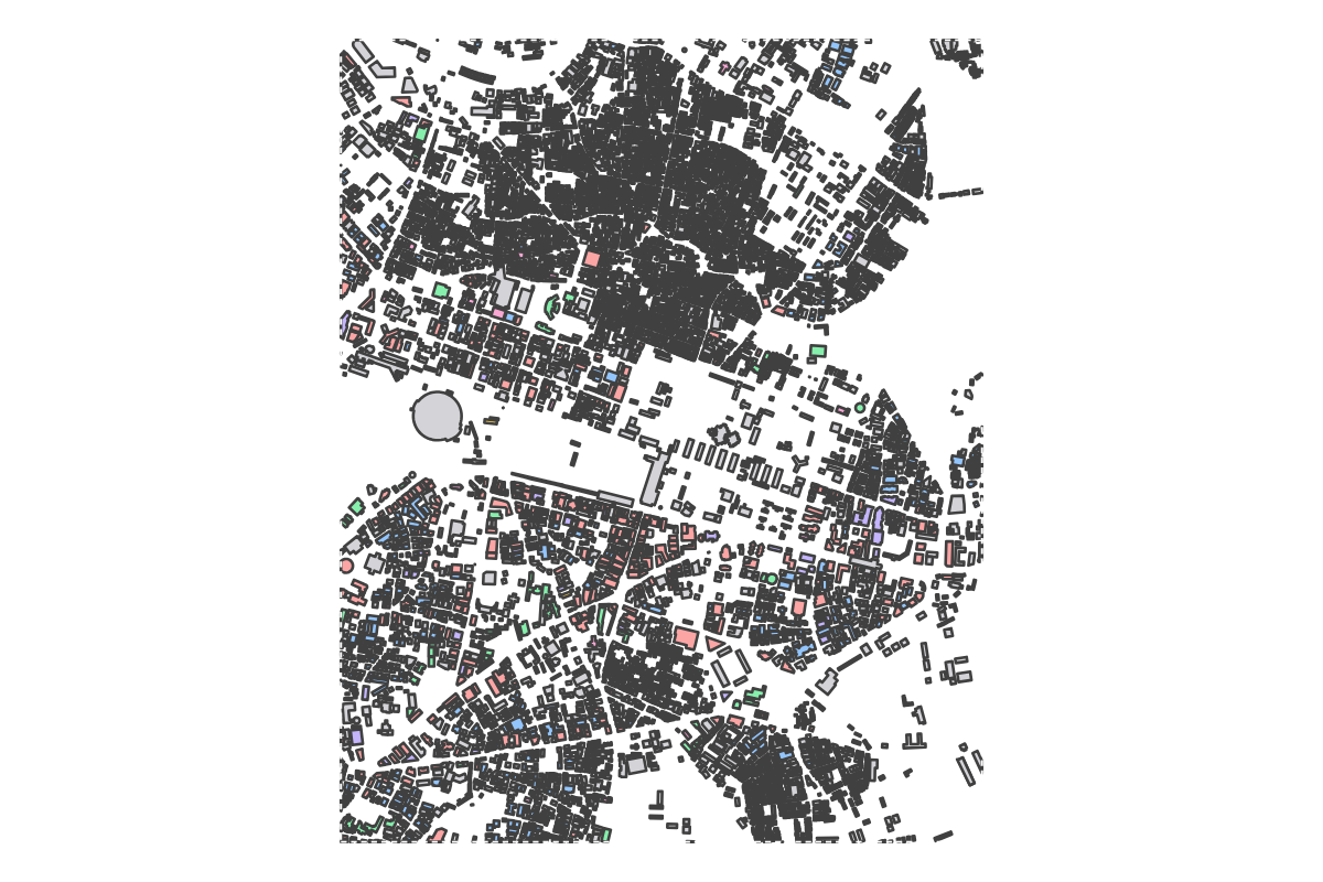Program breakdown map