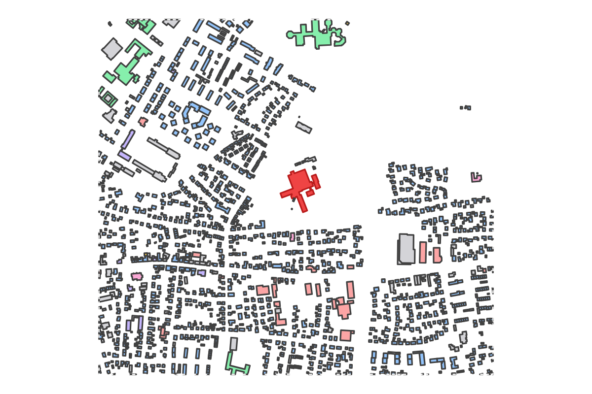 Program breakdown map