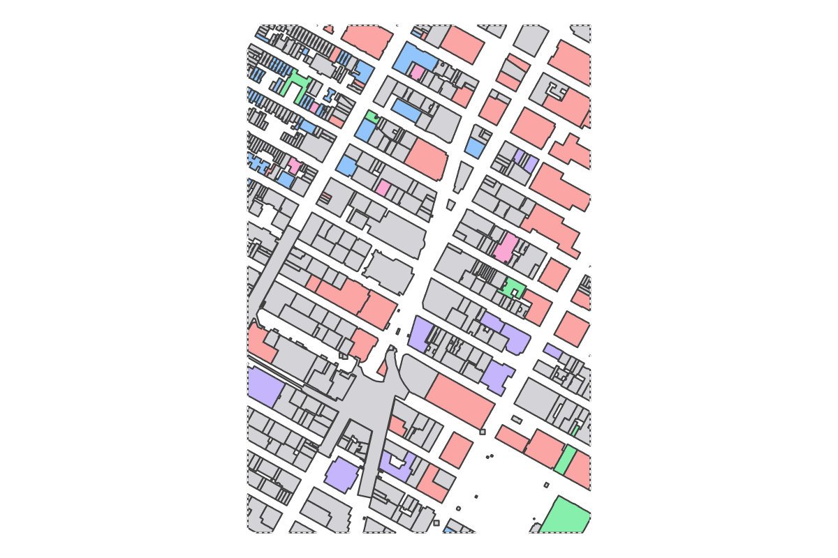 Program breakdown map