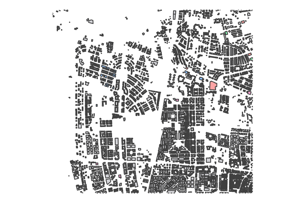 Program breakdown map
