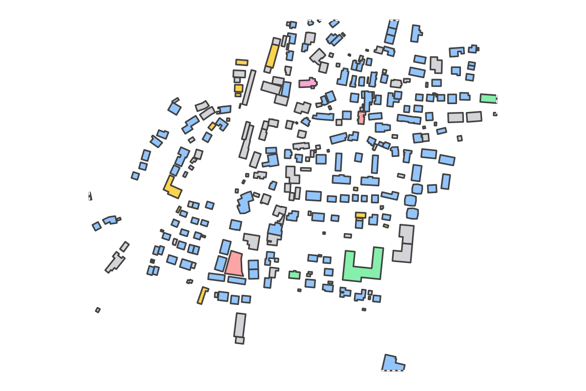 Program breakdown map