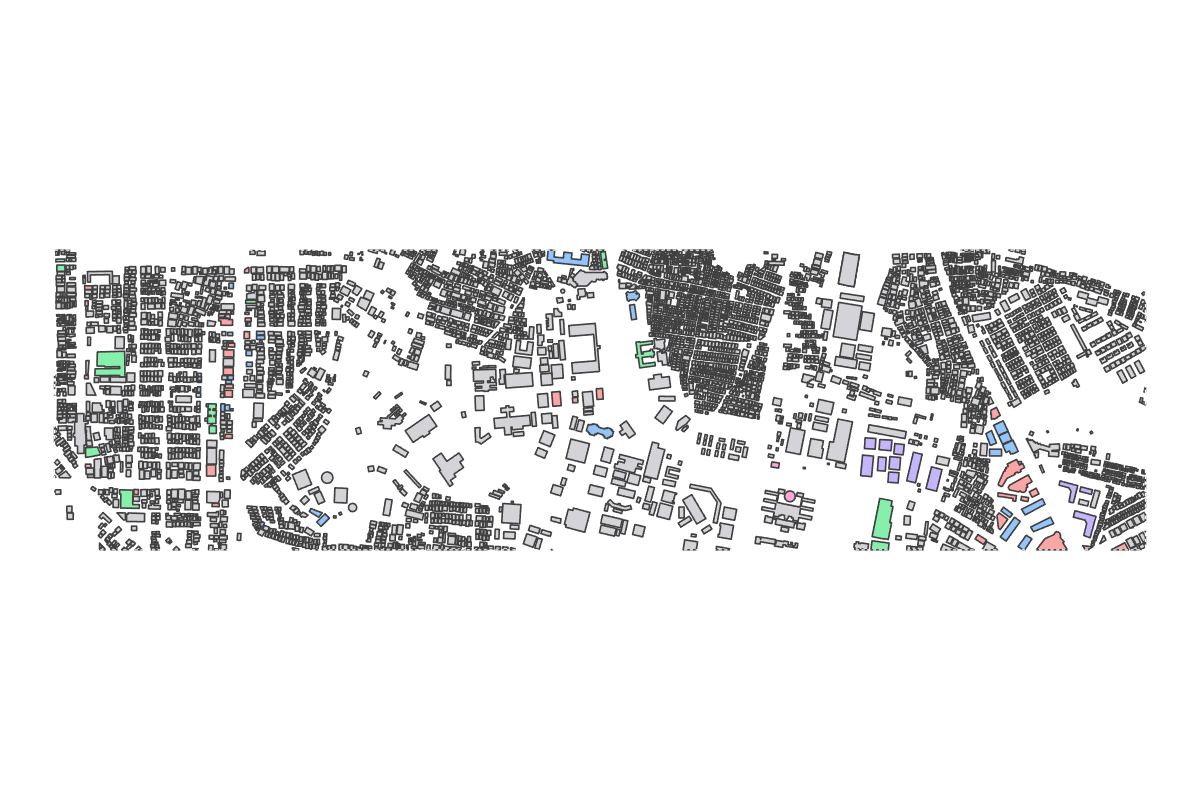 Program breakdown map