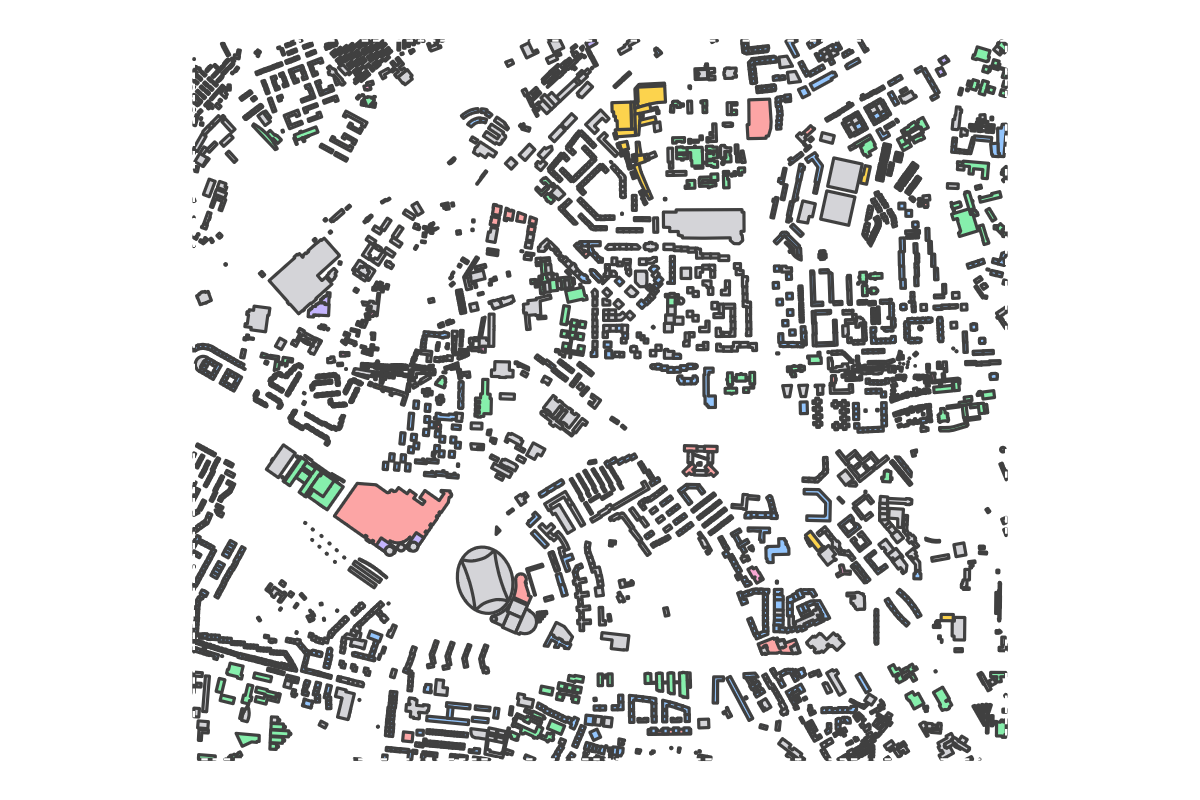 Program breakdown map
