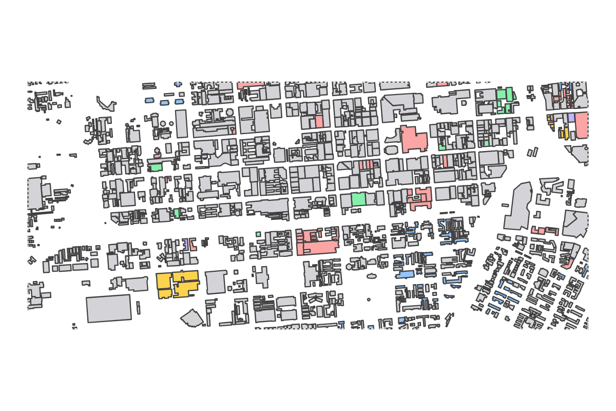 Program breakdown map