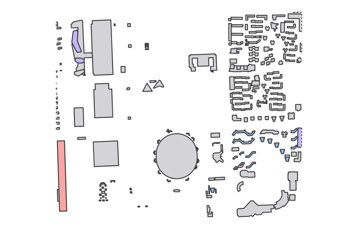Program breakdown map