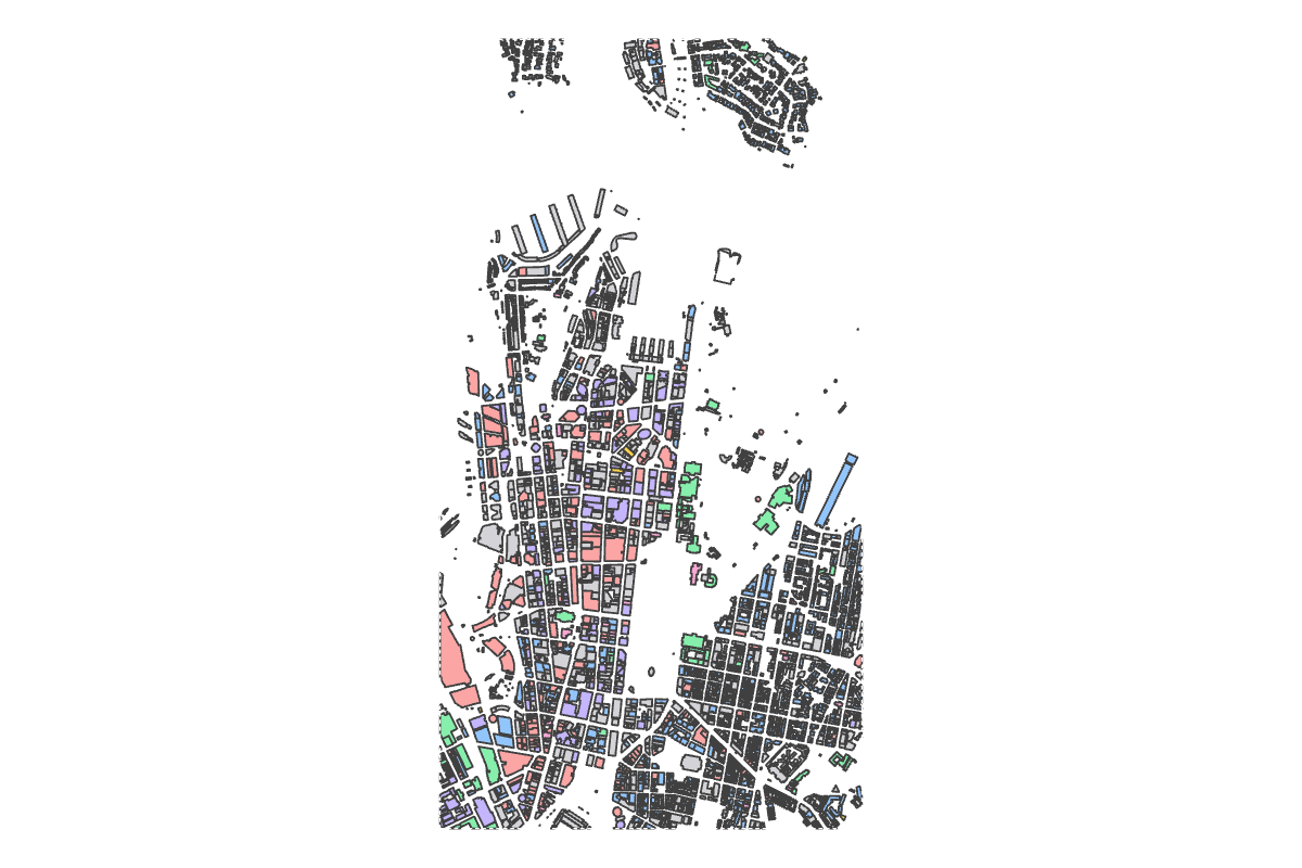 Program breakdown map