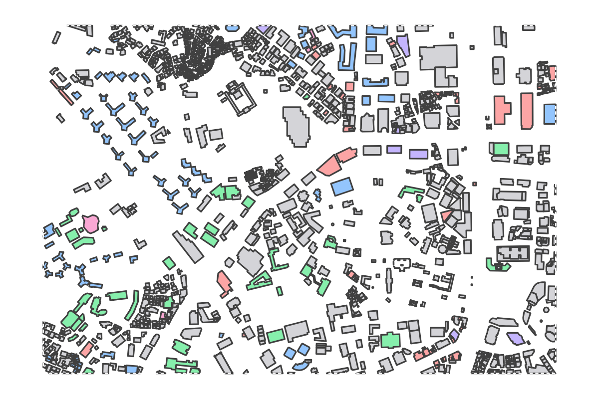 Program breakdown map