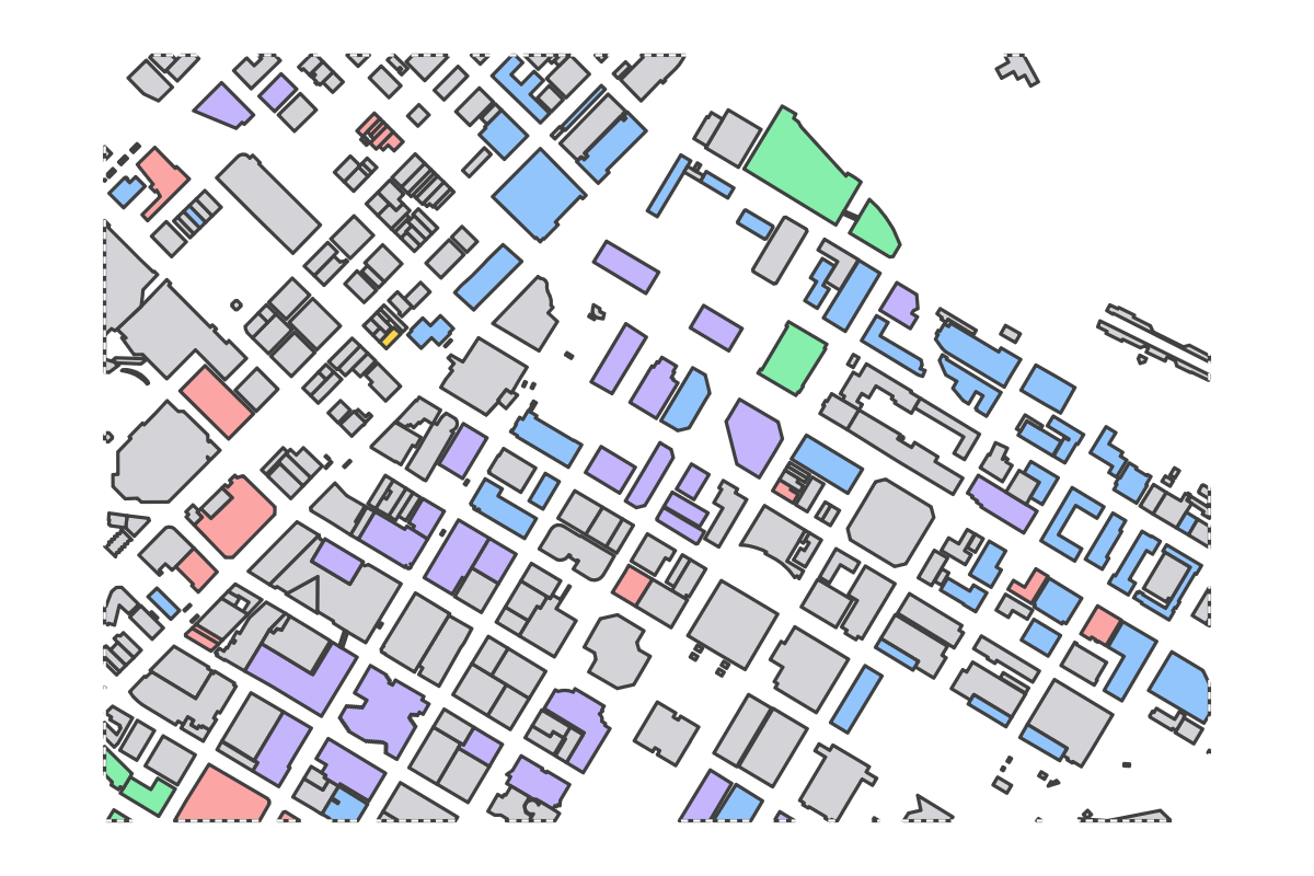 Program breakdown map