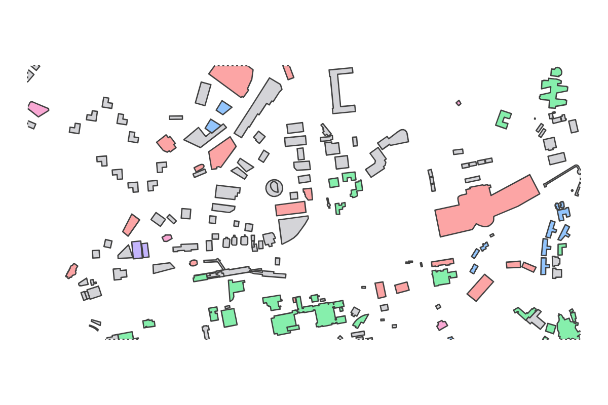 Program breakdown map