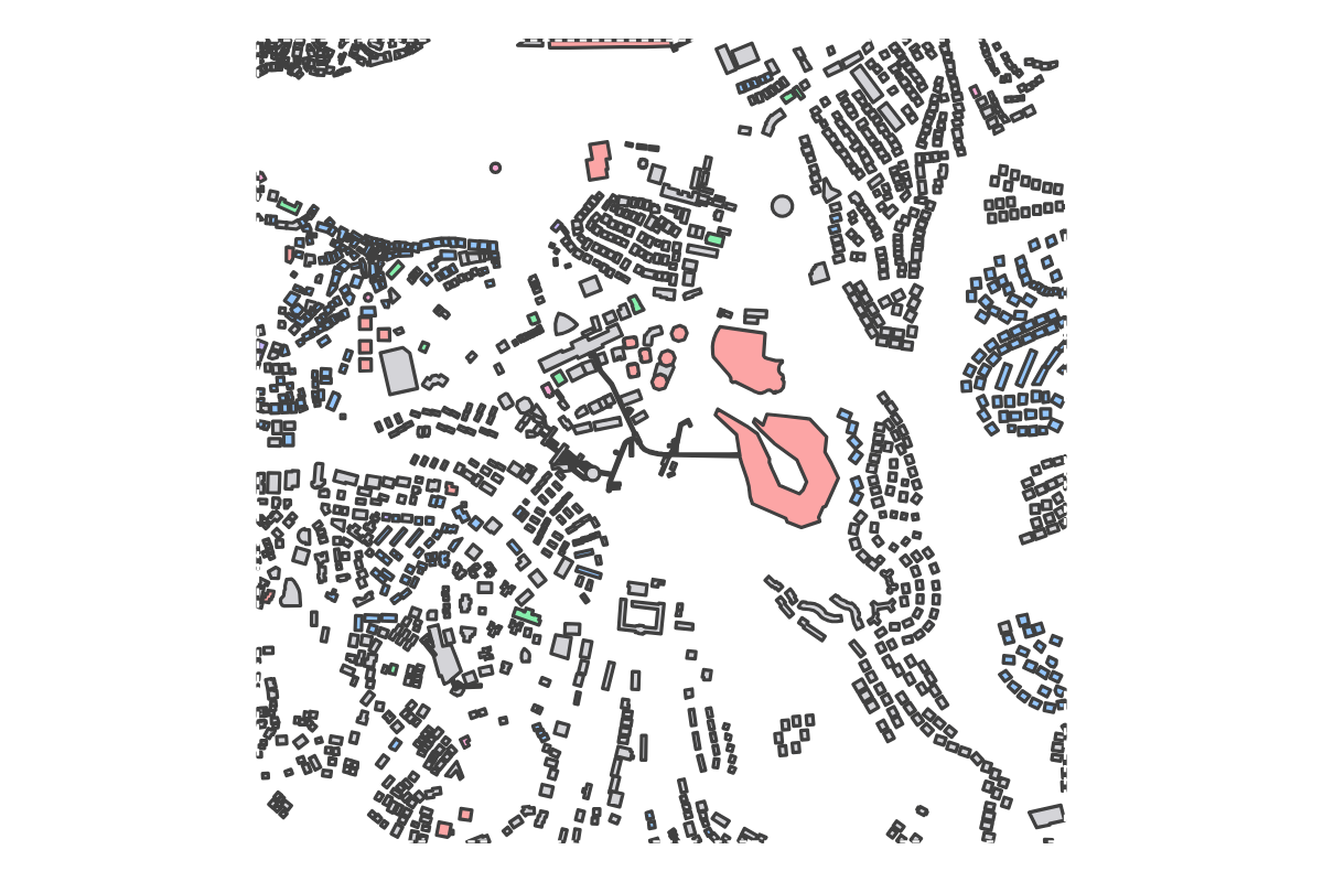 Program breakdown map